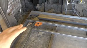 Как самому собрать гаражные ворота с калиткой! / Все нюансы сборки с чертежом и размерами!