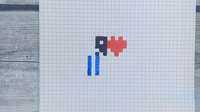 Как нарисовать РИСУНОК ДЛЯ ПАПЫ по клеточкам / Рисунки по клеточкам папе на День рождения смотреть онлайн