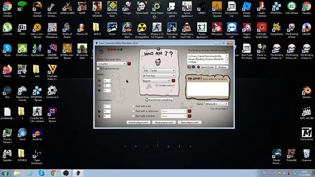 КАК СДЕЛАТЬ СВОЕГО ПЕРСОНАЖА В The Binding of Isaac смотреть онлайн