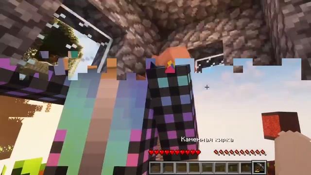 Самое опасное выживание с другом на скайблоке в MINECRAFT с прохождением игры ! смотреть онлайн