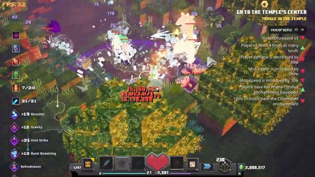 [Minecraft Dungeons]If the mob's HP*24.5 смотреть онлайн