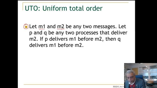 Lecture 12. Unit 1. Total Order Broadcast смотреть онлайн