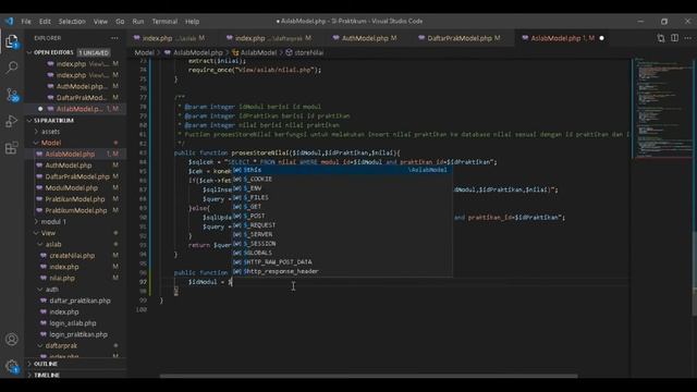 [MODUL 3] 8.1.8. Ubah file AslabModel.php смотреть онлайн