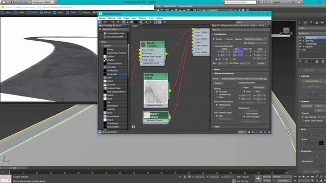 Создание дороги асфальта в Corona Renderer и 3Ds Max. | Часть 3 | Уроки для начинающих