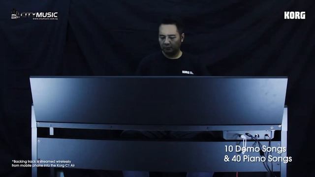 Korg C1 Air Digital Piano - First Look and Sound Demo смотреть онлайн
