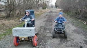 Самодельный электротранспорт для дачи