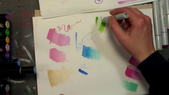 Alcohol Brush Marker Comparison! Money Saving Tips! смотреть онлайн