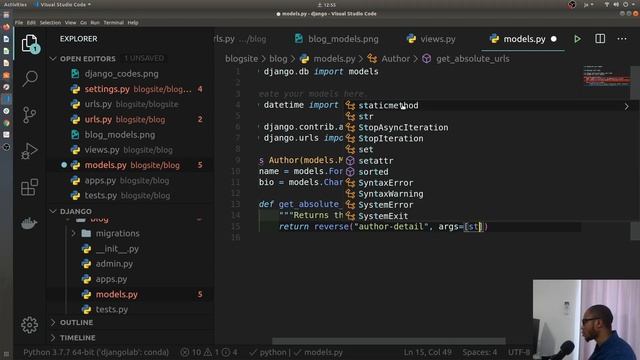 Django Mini Blog [Part 1] | Create Home Page #tutorial смотреть онлайн