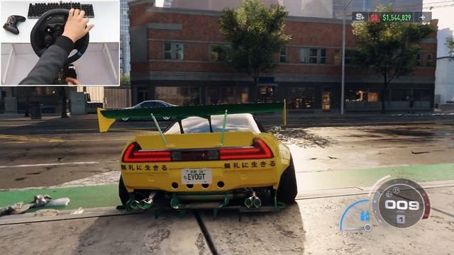 Rebuilding a HONDA NSX-R in NFS Unbound - Logitech G923 смотреть онлайн
