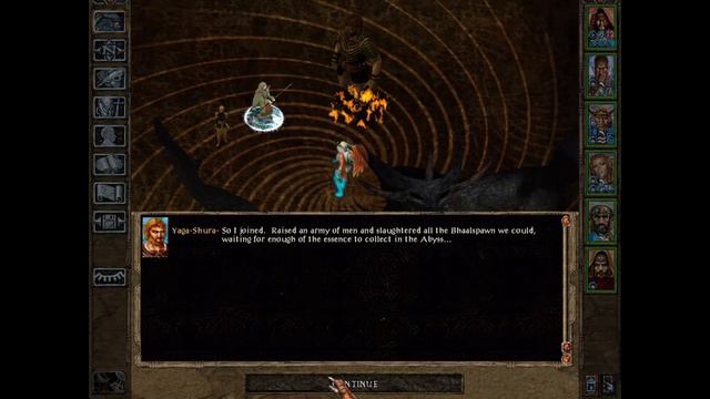 Baldur's Gate II: Throne of Bhaal blind playthrough maximum difficulty part 13 смотреть онлайн