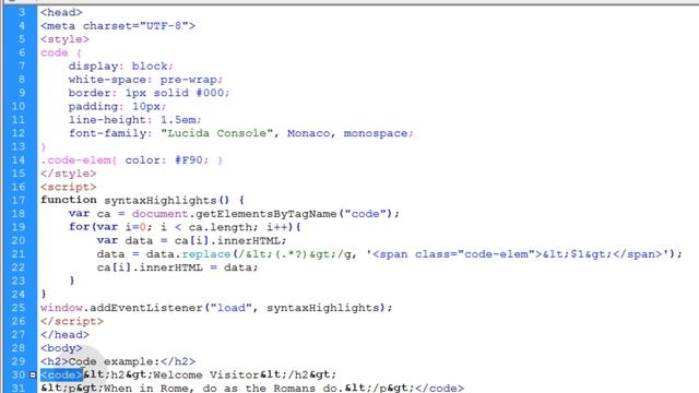 How to Program Code Syntax Highlighter Using JavaScript смотреть онлайн