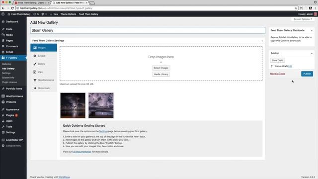 Feed Them Gallery (A WordPress Gallery Plugin) смотреть онлайн