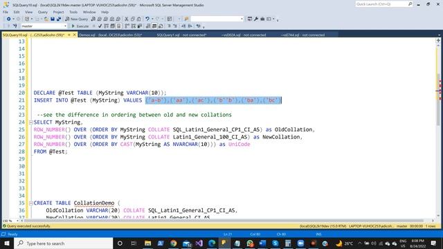 Collations, Ascii and Unicode (Hebrew edition) смотреть онлайн