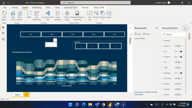 How to setup Clear All Filter Button in Power BI || Power BI Stuff смотреть онлайн