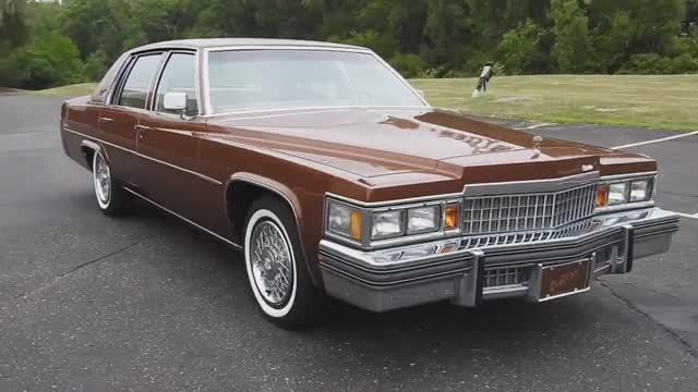 1978 Cadillac DeVille Seden Classic Cars Detroit смотреть онлайн