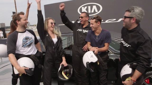 All-new 2018 Kia Stinger at New York Fashion Week - Cameron Dallas, Candice Swanepoel смотреть онлайн