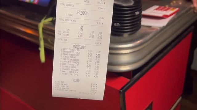 Касса дня 2.60 евро.Закрываем ресторан. Парижские будни. смотреть онлайн
