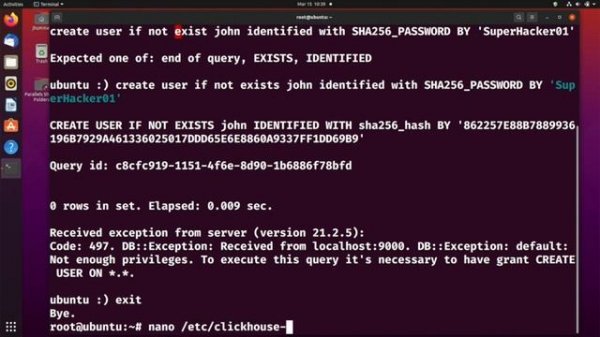 Database Hardening Tutorial: ClickHouse User Security and Password Encryption
