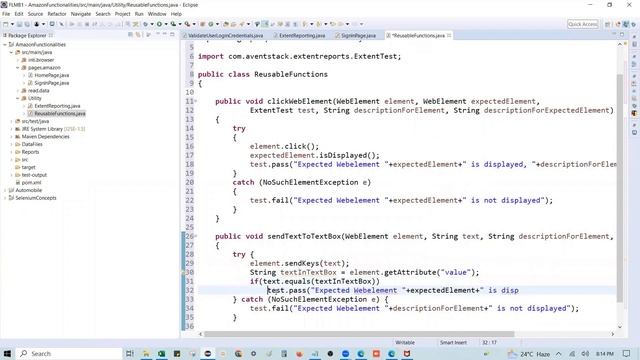 BDD | Creating POMs | Calling Reusable functions | Writing scenarios in feature file | Part-4 смотреть онлайн