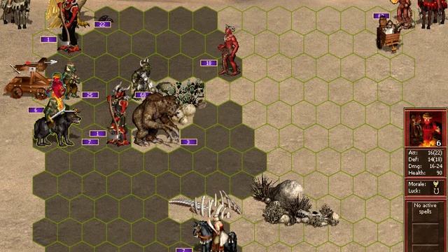 Heroes Chronicles Chapter 6 - The Fiery Moon - The Endless Sands смотреть онлайн