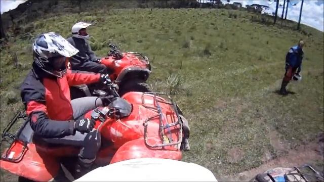 Trilha no Juá - Quadriciclo - 1° atoleiro смотреть онлайн