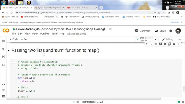 Day 98 Passing multiple arguments to map function in Python смотреть онлайн