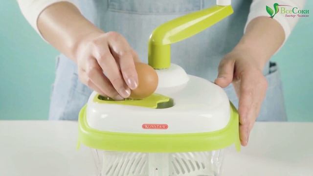 Уникальный кухонный девайс: многофункциональный измельчитель 4 в 1 Konstar KS-180 смотреть онлайн