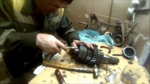 сборка кпп уаз полностью синхронизированная
