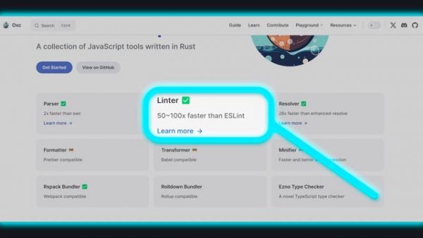Инструмент новой эпохи_ Oxidation compiler. Oxlint vs ESlint. Замена babel_