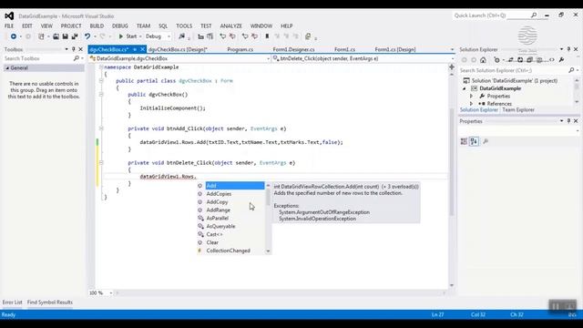 Data Grid View in C# Part 7 смотреть онлайн