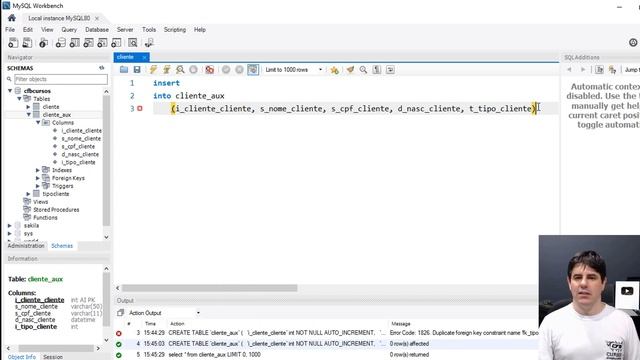 SQL Insert com Select/ DML / Inserindo multiplos registros nas tabelas - Curso de SQL - Aula 09 смотреть онлайн