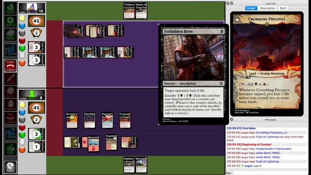 [MSEM2] GP Florence - Scribbl (Fickle Control) vs Augur (Mardu Prowess) смотреть онлайн