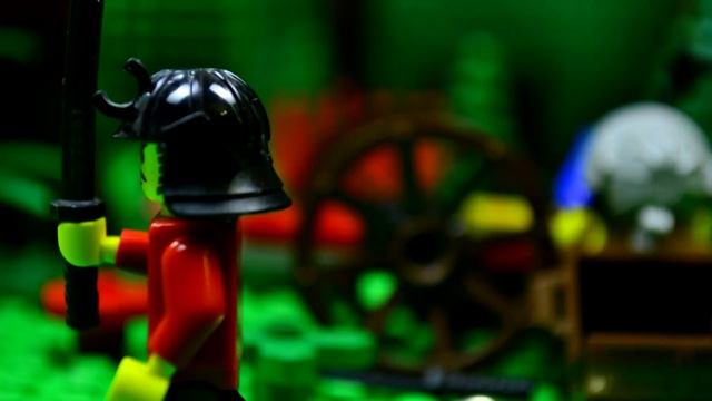 Декорации для мультиков. Как собрать лес из LEGO. How to Build a LEGO Forest. смотреть онлайн