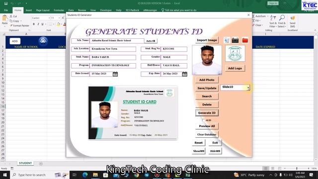 Learn How To Develop This amazing Student or Membership ID Cards Builder Application in MS Excel VB смотреть онлайн