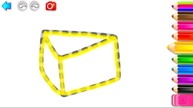 How to draw cheese? - Как нарисовать сыр? - 如何畫奶酪 смотреть онлайн