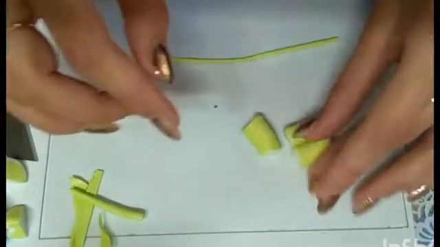 Трость огурец из полимерной глины смотреть онлайн