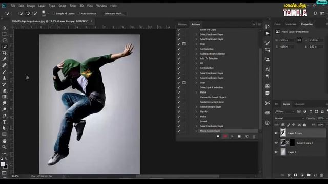 Adobe Photoshop Tamil Part-19 | A to Z Learn | Proper Way | Ponniyin Selvan | Aro Mariya смотреть онлайн