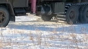 КрАЗ-манипулятор на гусеницах / MOTUX