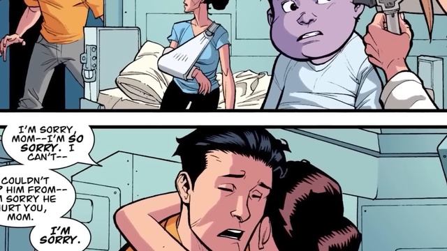 Invincible Season 2 Episode 5 Opening Scene - Omni Man Jr and Spider-Man Easter Eggs смотреть онлайн