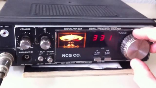 NCG-15M (15 meter monoband 10W transceiver) смотреть онлайн