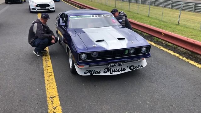 Mini muscle car V8 Powered FORD XB half scale race car!!! смотреть онлайн