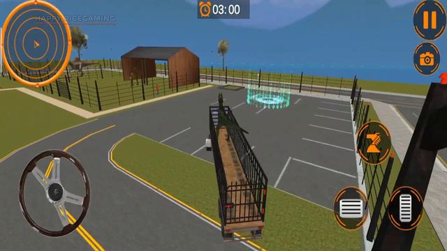 Angry Dino Transport Truck - Zoo Animal Transport – Truck Driving Simulator – Android Games смотреть онлайн