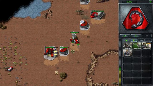 Command & Conquer Tiberian Dawn gameplay || Nod Mission 12a (hard) смотреть онлайн