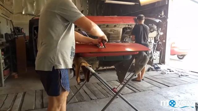 Удаление вмятины на двери без покраса смотреть онлайн