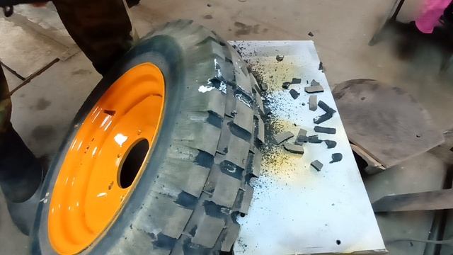 Нарезка протектора