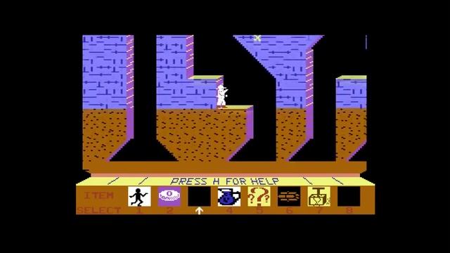C64 - Journey to the Centre of the Earth (full play through) смотреть онлайн