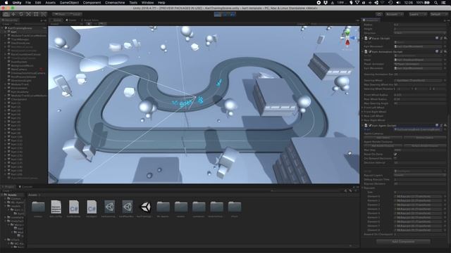 Kart Racing Game with Machine Learning in Unity! (Tutorial) смотреть онлайн