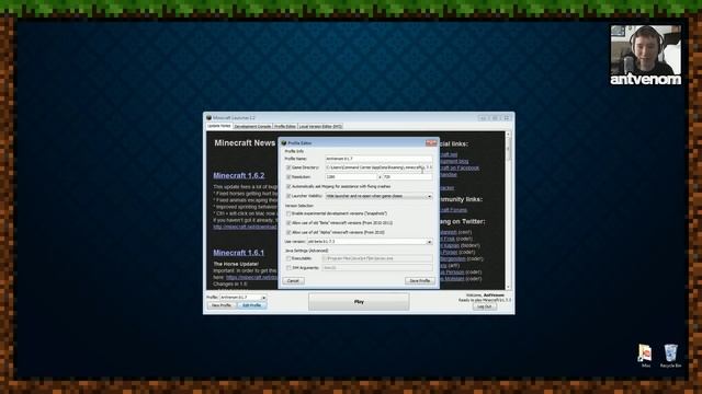Minecraft: Play Alpha & Beta w/ No Mods! (Launcher Update) смотреть онлайн
