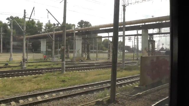 От Белорусского вокзала до Курского вокзала на ЭД4МК-0028 смотреть онлайн