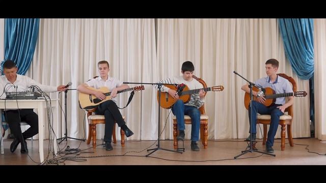 Петр, Никита, Вильдан - Переходы "Хард-Рок", "Фламенко", "Регги", "Рок-н-Ролл", песня "Чёрный кот" смотреть онлайн